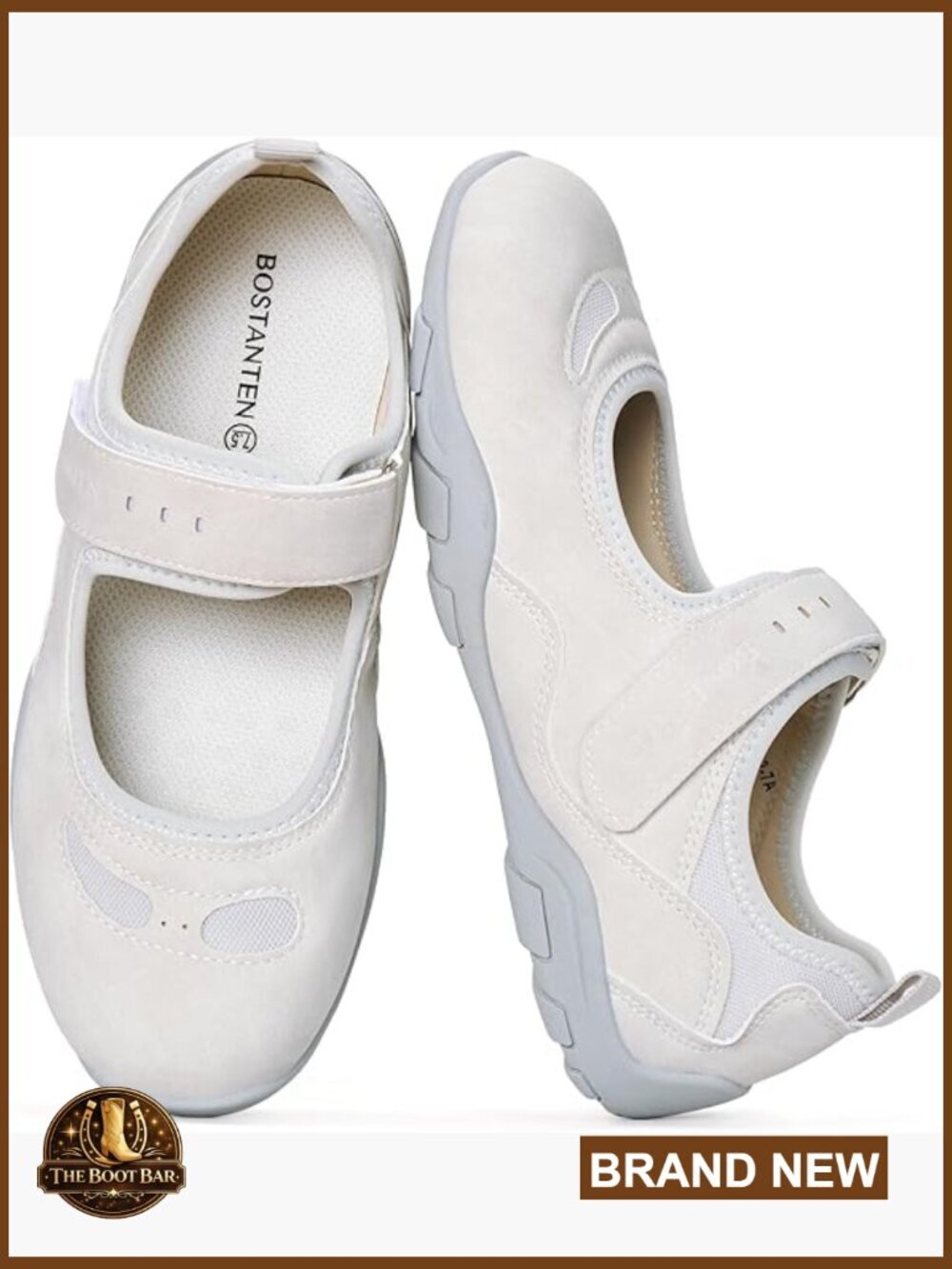 Mary Jane Sneakers Slip On Walking Shoes Breathable Mesh Cushioned Sole